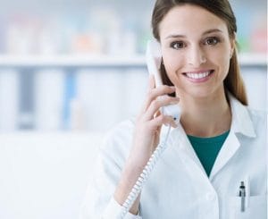 doc on phone
